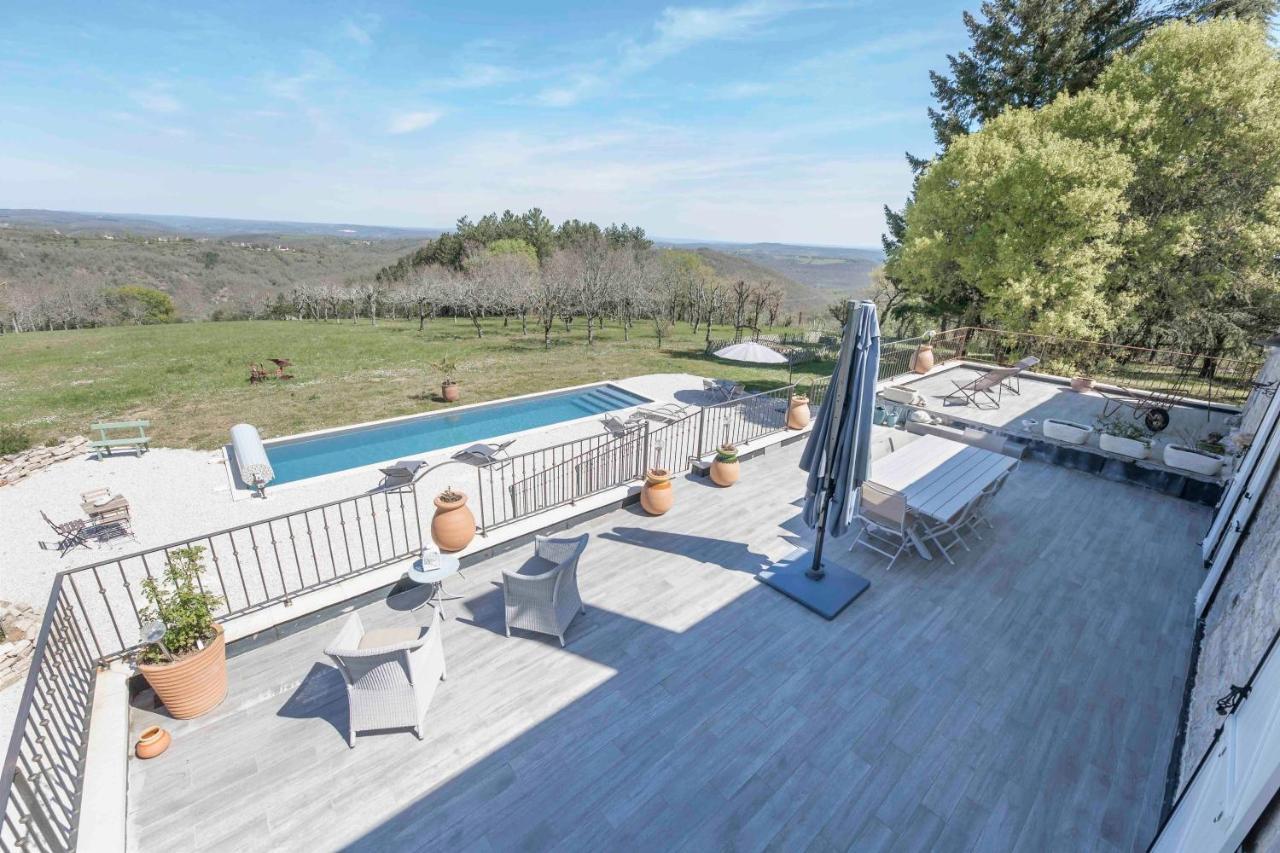 Bed and Breakfast Domaine La Garenne Reilhaguet Exteriér fotografie