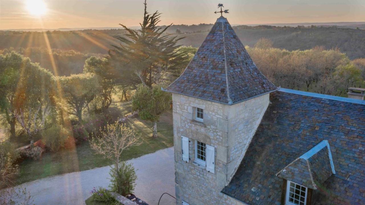 Bed and Breakfast Domaine La Garenne Reilhaguet Exteriér fotografie