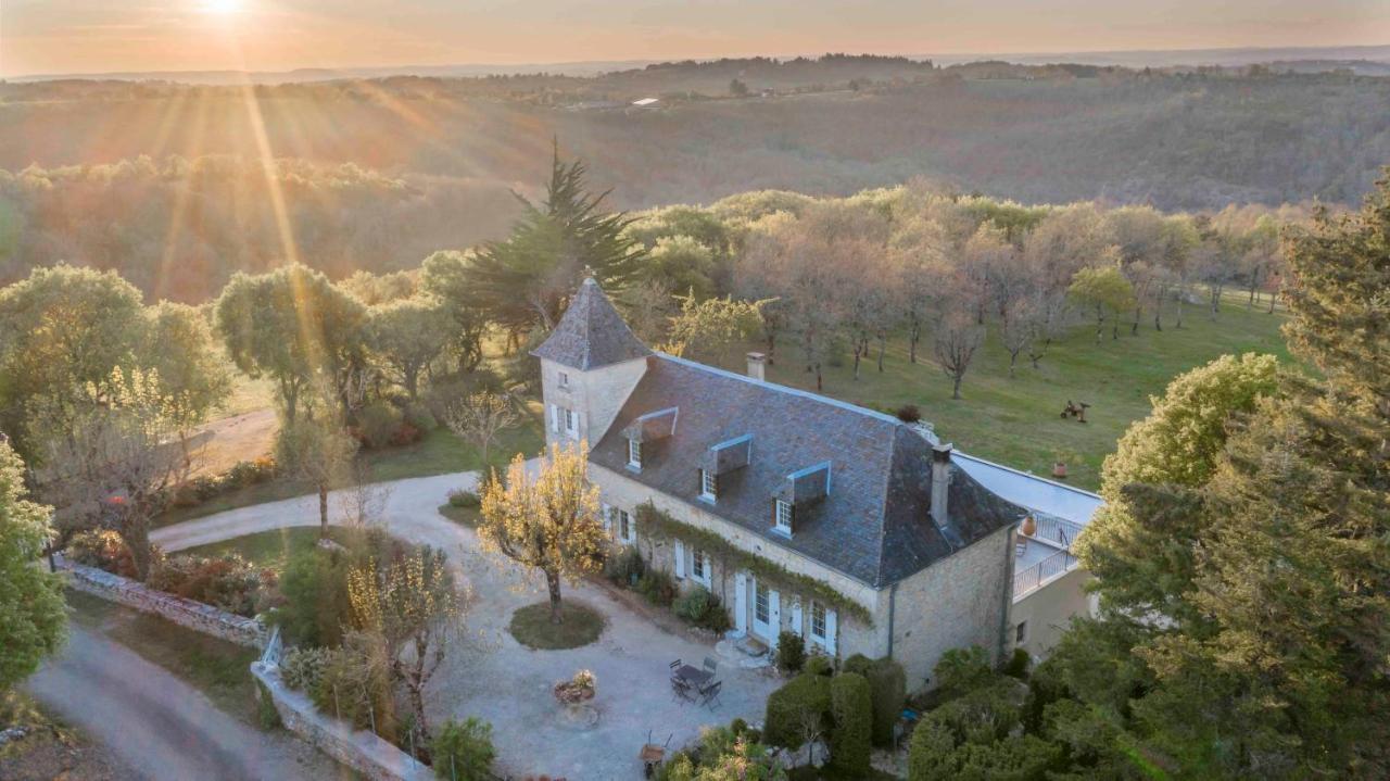 Bed and Breakfast Domaine La Garenne Reilhaguet Exteriér fotografie