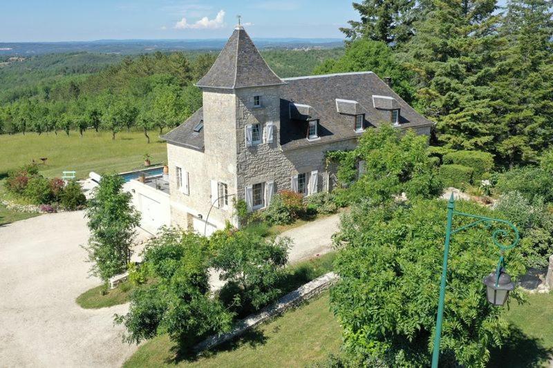 Bed and Breakfast Domaine La Garenne Reilhaguet Exteriér fotografie