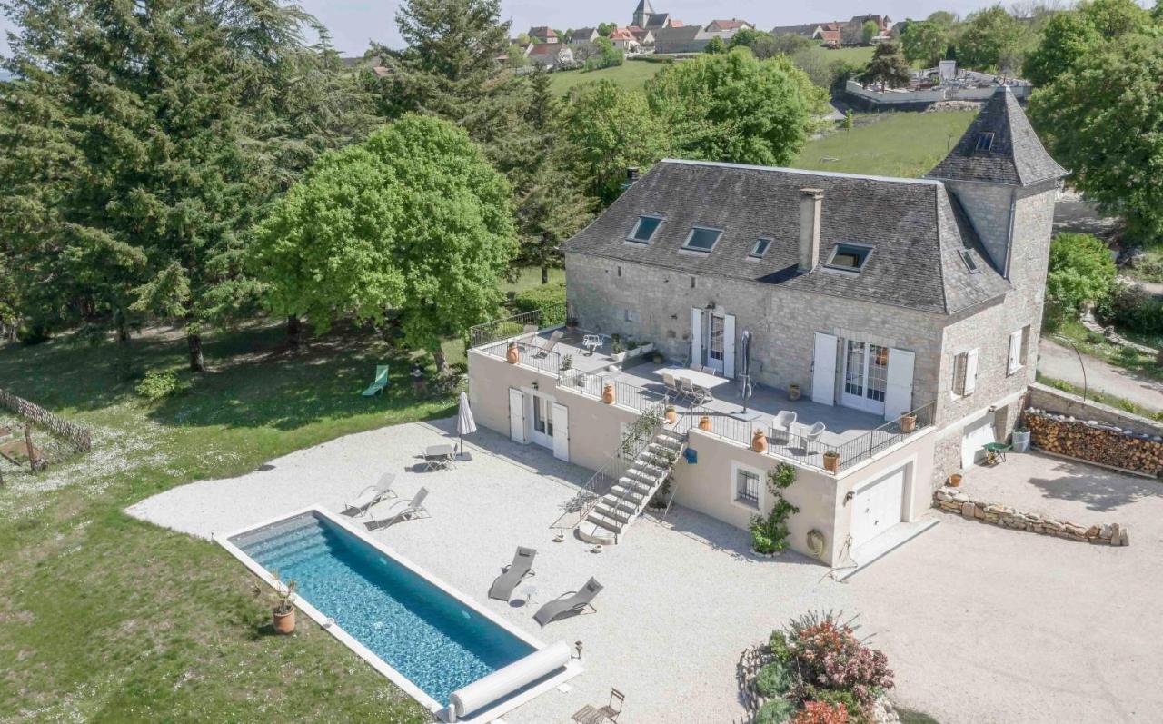 Bed and Breakfast Domaine La Garenne Reilhaguet Exteriér fotografie